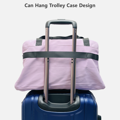 Vorex Large-Capacity Waterproof Sports & Travel Duffel Bag - Lightweight Multi-Carry Gym Bag with Side Pocket (Purple/Blue/Black)