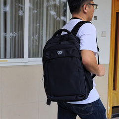 VOREX Backpack for Men, 28L, Professional Business 15.6 Inch Laptop Backpack with Multiple Organization Pockets Water Resistant Casual Daypack, Black | V1004