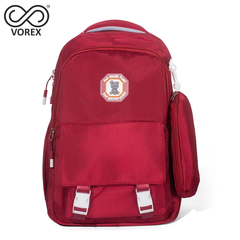 VOREX 2-in-1 Design! Unisex Backpack with Multiple Pockets & Huge Capacity, Ideal for Students and Travelers (Red & Black) | VJH294