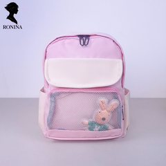 V0894 Japanese Style Color-Block Ita Backpack for Teens - Cute Anime Merch School Bag