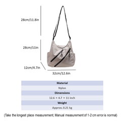 Fashion Commuter Large Capacity Single Shoulder Crossbody Bag Women's Casual Fashion Tote Bag Korean Shoulder Crossbody Bag | R093