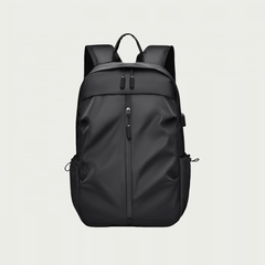 Stylish & Functional Black/Blue/Gray Backpack – Waterproof, USB-Charging, Ergonomic & Travel-Friendly | V6039