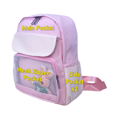 V0894 Japanese Style Color-Block Ita Backpack for Teens - Cute Anime Merch School Bag