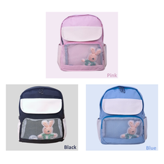 V0894 Japanese Style Color-Block Ita Backpack for Teens - Cute Anime Merch School Bag
