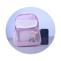 V0894 Japanese Style Color-Block Ita Backpack for Teens - Cute Anime Merch School Bag