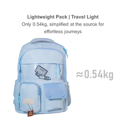 V0043 Ita bag New Cute Anime Backpack - Large Capacity Lightweight School Bag for Teens, Daily Casual & Travel