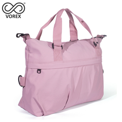 VOREX Lightweight Unisex Waterproof Sports, Fitness and Short - Trip Bag: Handheld or Cross - body Design, with Large Capacity (Green, Grey, Pink) | V4238