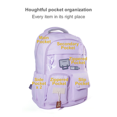 V0043 Ita bag New Cute Anime Backpack - Large Capacity Lightweight School Bag for Teens, Daily Casual & Travel