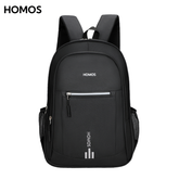 HOMOS Lightweight Backpack for Men, 20L, 14 Inch Travel Backpack for Laptop and Notebook Casual Daypack College Bag Rucksack for Men Black | V301