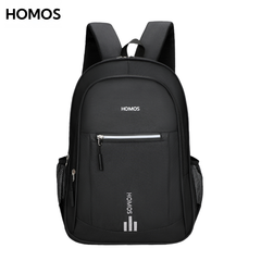 HOMOS Lightweight Backpack for Men, 20L, 14 Inch Travel Backpack for Laptop and Notebook Casual Daypack College Bag Rucksack for Men Black | V301