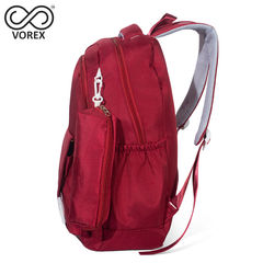 VOREX 2-in-1 Design! Unisex Backpack with Multiple Pockets & Huge Capacity, Ideal for Students and Travelers (Red & Black) | VJH294