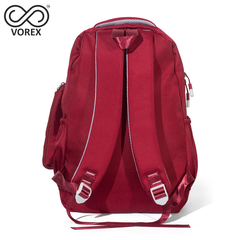 VOREX 2-in-1 Design! Unisex Backpack with Multiple Pockets & Huge Capacity, Ideal for Students and Travelers (Red & Black) | VJH294