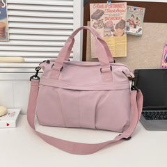 VOREX Lightweight Unisex Waterproof Sports, Fitness and Short - Trip Bag: Handheld or Cross - body Design, with Large Capacity (Green, Grey, Pink) | V4238