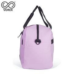 Vorex Large-Capacity Waterproof Sports & Travel Duffel Bag - Lightweight Multi-Carry Gym Bag with Side Pocket (Purple/Blue/Black)