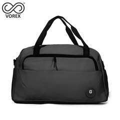 Vorex Large-Capacity Waterproof Sports & Travel Duffel Bag - Lightweight Multi-Carry Gym Bag with Side Pocket (Purple/Blue/Black)