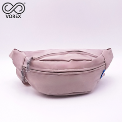 VOREX Unisex Trapezoid Chest Pack - Simple & Stylish, Large Capacity, Japanese - Ins Retro, Shoulder/Chest/Back Carry, Black & Pink | VT06