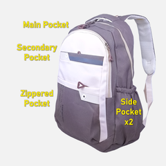 V6632 Stylish & Spacious Casual Backpack for Travel, School, and Everyday Use