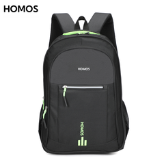 HOMOS Lightweight Backpack for Men, 20L, 14 Inch Travel Backpack for Laptop and Notebook Casual Daypack College Bag Rucksack for Men  Black | V301