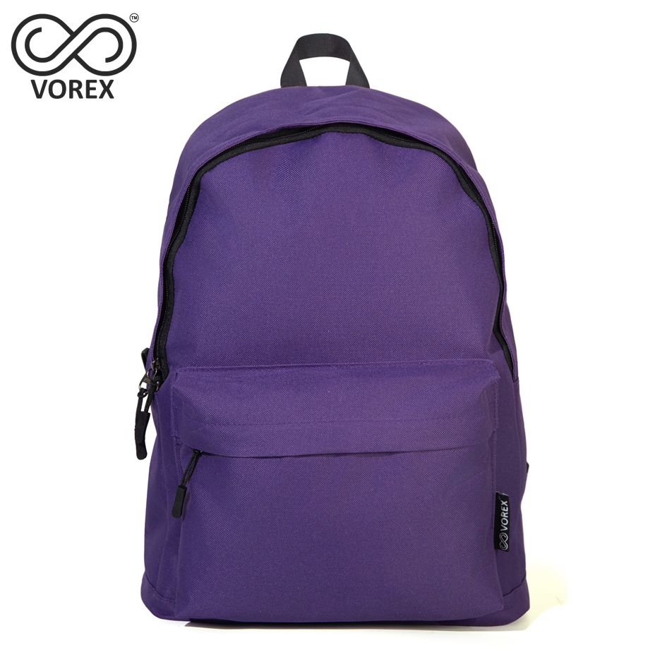 VOREX Korean Style Minimalist Design Backpack For Women Teens Girl Backpack For School Bag For Student Good For School And Travel Unisex (Red /Black/Purple) | VCY6813