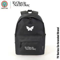 ABS-CBN Authorized VOREX V6813 Co-Branded Backpack – 'It’s Okay to Not Be Okay' TV Series Limited Edition | Red/Black | 15.6" Laptop Compartment, Durable Polyester